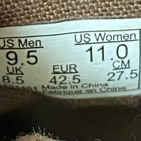 Mens 9.5 Vans Off The Wall Brigata Sneakers Grey Black SEF1111 - Picture 8 of 8